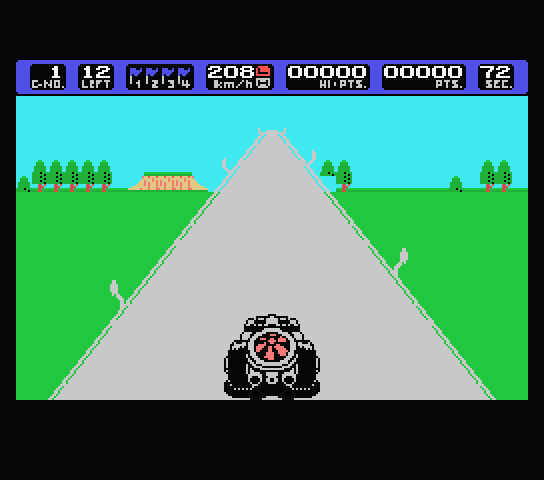 Coaster Race screenshot 2 for MSX